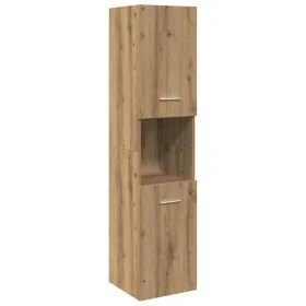 Armario pared baño madera ingeniería roble artisian 30x30x130cm von , Badezimmerwaschtische - Ref: Foro24-856222, Preis: 74,0...