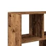 Separador de ambientes madera envejecida 100x33x156,5 cm by , Bookcases and shelves - Ref: Foro24-3309535, Price: 160,71 €, D...
