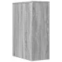 Armario de baño estrecho con ruedas madera gris Sonoma by , Lockers and storage cabinets - Ref: Foro24-855282, Price: 77,90 €...