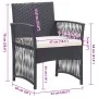 Sillones de jardín con cojines 2 unidades ratán sintético negro von , Gartenstühle - Ref: Foro24-363406, Preis: 112,57 €, Rab...