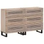 Aparador 2 piezas madera maciza de mango 60x34x75 cm von , Sideboards - Ref: Foro24-3217084, Preis: 286,30 €, Rabatt: %