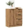 Aparador de madera de ingeniería roble artisan 60x30x70 cm by , Sideboards - Ref: Foro24-856837, Price: 103,90 €, Discount: %