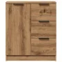 Aparador de madera de ingeniería roble artisan 60x30x70 cm by , Sideboards - Ref: Foro24-856837, Price: 103,90 €, Discount: %
