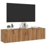 Mueble TV de pared madera ingeniería roble artisan 120x30x30 cm von , TV-Möbel - Ref: Foro24-856021, Preis: 84,71 €, Rabatt: %