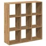 Librería divisora madera roble artisan 102x29x103,5 cm von , Bücherregale und Regale - Ref: Foro24-858047, Preis: 83,16 €, Ra...