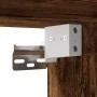 Mueble TV madera ingeniería y metal roble ahumado 60x31x39,5 cm | Tu tienda online para hogar, jardín y más Foro24.es
