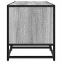 Mueble TV metal y madera ingeniería gris Sonoma 160x35x41 cm by , TV Furniture - Ref: Foro24-848847, Price: 113,81 €, Discoun...