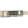 Mueble TV metal y madera ingeniería roble Sonoma 160x35x41 cm by , TV Furniture - Ref: Foro24-848845, Price: 109,69 €, Discou...