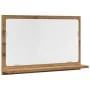 Espejo mueble baño madera ingeniería roble artisan 60x11x37 cm by , bathroom vanities - Ref: Foro24-856198, Price: 35,22 €, D...