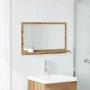 Espejo mueble baño madera ingeniería roble artisan 60x11x37 cm by , bathroom vanities - Ref: Foro24-856198, Price: 35,22 €, D...