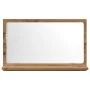 Espejo mueble baño madera ingeniería roble artisan 60x11x37 cm by , bathroom vanities - Ref: Foro24-856198, Price: 35,22 €, D...