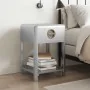 Mesita de estilo aviador con 1 cajón vintage | Tu tienda online para hogar, jardín y más Foro24.es