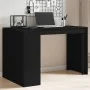 Escritorio de madera de ingeniería negro 123,5x73,5x75 cm by , Desks - Ref: Foro24-847983, Price: 118,93 €, Discount: %