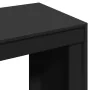 Escritorio de madera de ingeniería negro 123,5x73,5x75 cm by , Desks - Ref: Foro24-847983, Price: 118,93 €, Discount: %