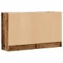 Aparador de madera ingeniería envejecida negro 120x30,5x70 cm de , Aparadores - Ref: Foro24-856164, Precio: 101,07 €, Descuen...