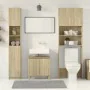 Juego de muebles de baño 2 pzas madera ingeniería roble Sonoma by , Accessories for washing machines and dryers - Ref: Foro24...