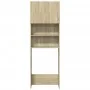 Juego de muebles de baño 2 pzas madera ingeniería roble Sonoma by , Accessories for washing machines and dryers - Ref: Foro24...