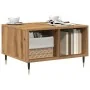 Mesa de centro madera de ingeniería roble artisan 60x50x36,5 cm by , Coffee table - Ref: Foro24-857337, Price: 58,30 €, Disco...