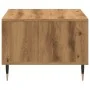 Mesa de centro madera de ingeniería roble artisan 60x50x36,5 cm by , Coffee table - Ref: Foro24-857337, Price: 58,30 €, Disco...