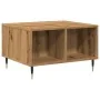 Mesa de centro madera de ingeniería roble artisan 60x50x36,5 cm by , Coffee table - Ref: Foro24-857337, Price: 58,30 €, Disco...