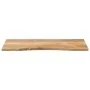 Tablero escritorio con curva madera mango rugosa 140x60x2,5 cm by , Table tops - Ref: Foro24-370204, Price: 137,59 €, Discoun...