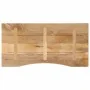 Tablero escritorio con curva madera mango rugosa 140x60x2,5 cm by , Table tops - Ref: Foro24-370204, Price: 137,59 €, Discoun...
