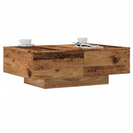 Mesa de centro madera ingeniería madera envejecida 90x60x31 cm by , Coffee table - Ref: Foro24-856570, Price: 105,28 €, Disco...