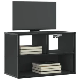 Mueble de TV metal y madera de ingeniería negro 60x31x39,5 cm von , TV-Möbel - Ref: Foro24-848914, Preis: 34,39 €, Rabatt: %