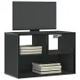 Mueble de TV metal y madera de ingeniería negro 60x31x39,5 cm | Tu tienda online para hogar, jardín y más Foro24.es
