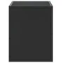 Mueble de TV metal y madera de ingeniería negro 60x31x39,5 cm | Tu tienda online para hogar, jardín y más Foro24.es