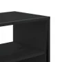 Mueble de TV metal y madera de ingeniería negro 60x31x39,5 cm | Tu tienda online para hogar, jardín y más Foro24.es