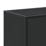 Mueble de TV madera de ingeniería y metal negro 120x35x41 cm by , TV Furniture - Ref: Foro24-848839, Price: 103,32 €, Discoun...