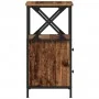 Mesitas de noche 2 ud madera ingeniería envejecida 34x35,5x70cm by , Nightstands - Ref: Foro24-857251, Price: 116,33 €, Disco...