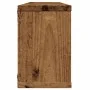 Estantes cubo de pared 4 uds madera envejecida 60x15x23 cm by , Shelves and shelves - Ref: Foro24-856587, Price: 47,72 €, Dis...