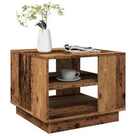 Mesa de centro madera ingeniería madera envejecida 55x55x42 cm von , Couchtisch - Ref: Foro24-856802, Preis: 54,17 €, Rabatt: %