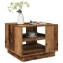 Mesa de centro madera ingeniería madera envejecida 55x55x42 cm by , Coffee table - Ref: Foro24-856802, Price: 54,17 €, Discou...