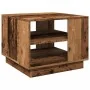 Mesa de centro madera ingeniería madera envejecida 55x55x42 cm by , Coffee table - Ref: Foro24-856802, Price: 54,17 €, Discou...