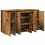 Aparador madera de ingeniería madera envejecida 120x41x75 cm de , Aparadores - Ref: Foro24-856792, Precio: 154,81 €, Descuent...