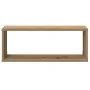 Estantes cubo de pared 6 uds madera roble artisan 60x15x23 cm by , Shelves and shelves - Ref: Foro24-856591, Price: 61,92 €, ...