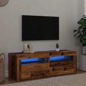 Mueble TV luces LED madera ingeniería envejecida 120x35x40 cm von , TV-Möbel - Ref: Foro24-856319, Preis: 100,87 €, Rabatt: %