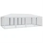 Carpa para fiestas con 12 paredes de malla HDPE blanco 8x4 m by , Tents and gazebos - Ref: Foro24-4010071, Price: 207,72 €, D...
