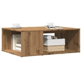 Mesa de centro madera de ingeniería roble artisan 90x67x33 cm by , Coffee table - Ref: Foro24-856553, Price: 73,97 €, Discoun...
