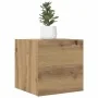 Mueble de pared para TV roble artisan 30,5x30x30 cm de , Muebles TV - Ref: Foro24-856414, Precio: 30,81 €, Descuento: %