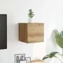 Mueble de pared para TV roble artisan 30,5x30x30 cm de , Muebles TV - Ref: Foro24-856414, Precio: 30,81 €, Descuento: %