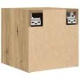 Mueble de pared para TV roble artisan 30,5x30x30 cm de , Muebles TV - Ref: Foro24-856414, Precio: 30,81 €, Descuento: %