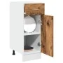 Armario bajo con cajón cocina madera envejecida 30x46x81,5 cm von , Küchenschränke - Ref: Foro24-856080, Preis: 60,48 €, Raba...
