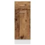 Armario bajo con cajón cocina madera envejecida 30x46x81,5 cm von , Küchenschränke - Ref: Foro24-856080, Preis: 60,48 €, Raba...