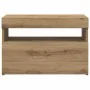 Muebles TV con luces LED 2 uds madera ingeniería roble artisan de , Muebles TV - Ref: Foro24-856312, Precio: 86,22 €, Descuen...