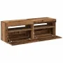 Muebles de TV con luces LED 2 uds madera ingeniería envejecida de , Muebles TV - Ref: Foro24-856310, Precio: 86,22 €, Descuen...