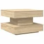 Mesa de centro giratoria 360 grados roble sonoma 50x50x34,5 cm by , Coffee table - Ref: Foro24-858472, Price: 57,11 €, Discou...